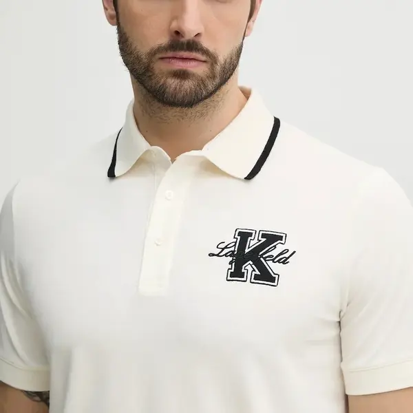 Polo tričko Karl Lagerfeld