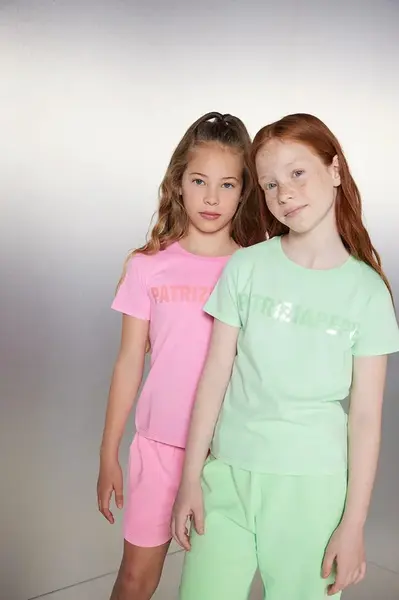 Detské bavlnené tričko Patrizia Pepe G604