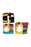 Sada detských chráničov DNA Yellow Knee & Elbow