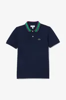 Detská bavlnená polokošeľa Lacoste