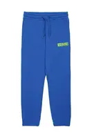 Detské bavlnené tepláky Diesel PBASEL TROUSERS