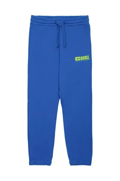 Detské bavlnené tepláky Diesel PBASEL TROUSERS