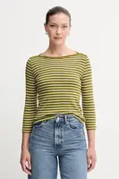 Bavlnené tričko s dlhým rukávom United Colors of Benetton