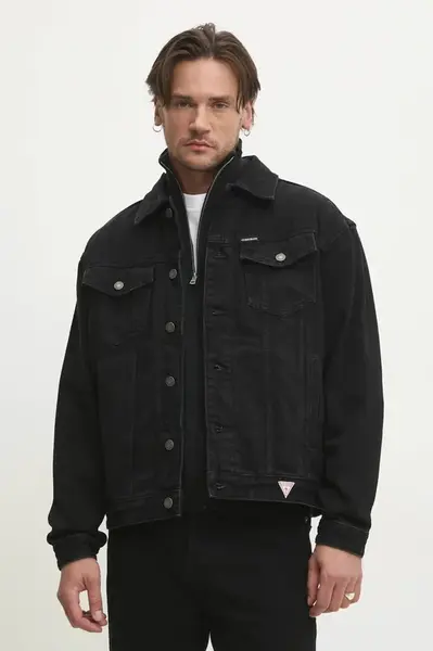 Rifľová bunda Guess Jeans