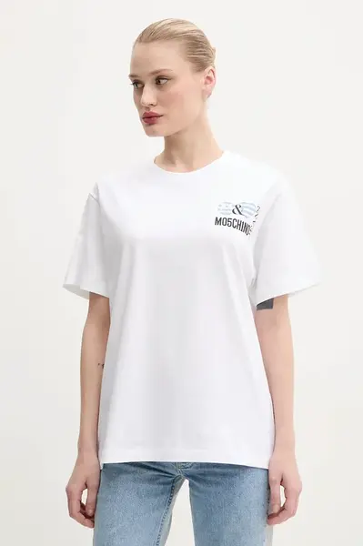 Bavlnené tričko Moschino Jeans