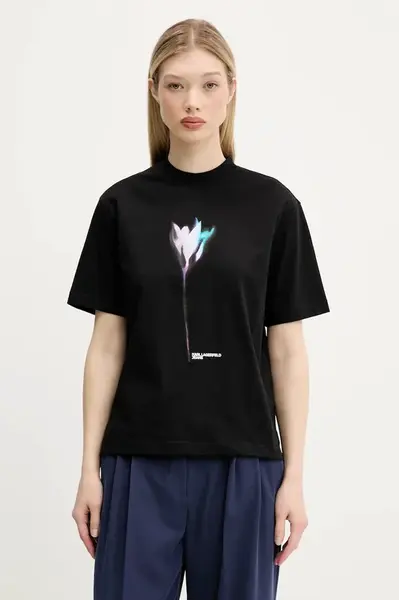 Bavlnené tričko Karl Lagerfeld Jeans