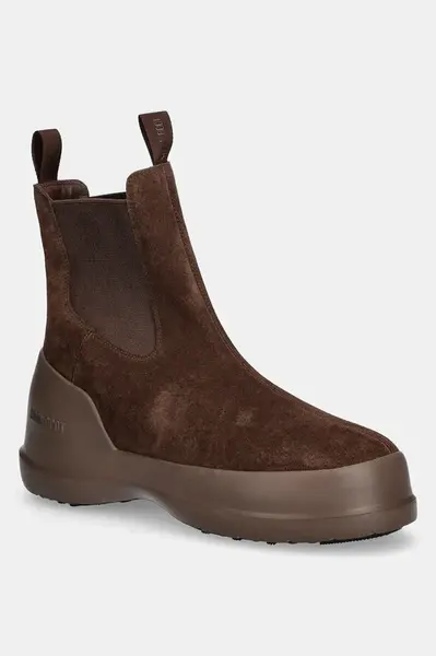 Semišové snehule Moon Boot MB LUNA CHELSEA SUEDE