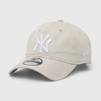 Bavlnená šiltovka New Era šedá farba, vzorovaná, NEW YORK YANKEES