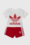 Detská bavlnená súprava adidas Originals
