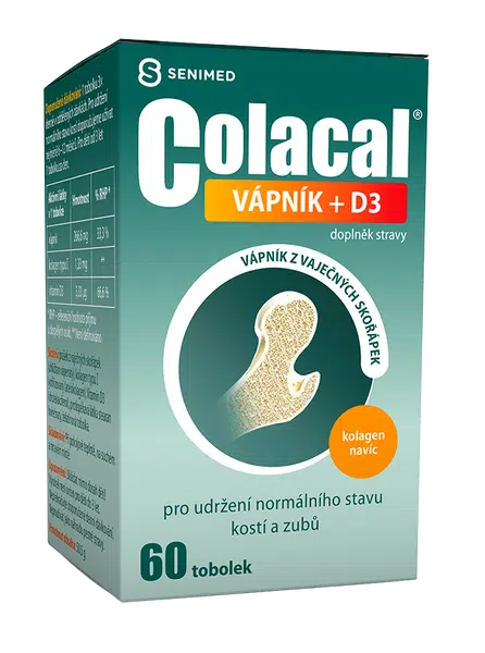 COLACAL Vápník + D3 60 tobolek