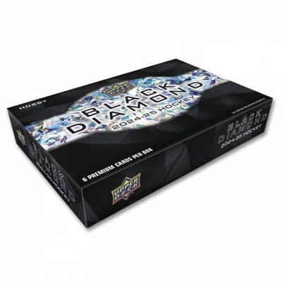 2024-2025 Upper Deck Black Diamond Hockey Hobby Box