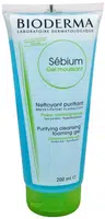 Bioderma Čisticí pěnivý gel pro smíšenou až mastnou pleť Sébium Gel Moussant (Purifying And Foaming Gel) 200 ml