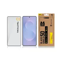 Tvrzené sklo Tactical Glass Shield 5D pro Samsung Galaxy S25 Edge, černá