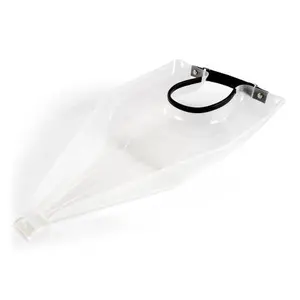 Odkapávací límcová mísa s odtokem Sibel - průhledná (090074101) + dárek zdarma