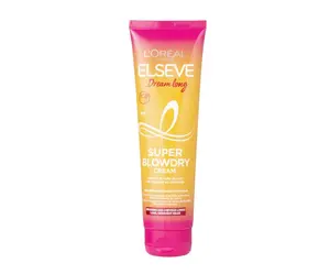 Termoochranný krém pro lámavé vlasy Loréal Elseve Dream Long Super Blowdry Cream - 150 ml - L’Oréal Paris + dárek zdarma