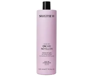 Šampon pro neutralizaci žlutých tónů Selective Professional OnCare NoYellow Shampoo - 1000 ml + dárek zdarma