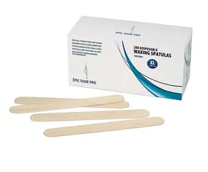 Špachtle na depilaci Sibel Waxing Spatulas XL - 200x25 mm, 200 ks (7410515) + dárek zdarma