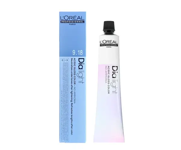 Přeliv na vlasy Loréal Dialight 50 ml - Pearls 9.18 blond velmi světlý popelavý mokka milkshake - L’Oréal Professionnel + dárek zdarma