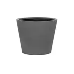 Květináč Bucket, barva šedá, více velikostí - PotteryPots Velikost: M - v. 50 cm, ⌀ 58 cm