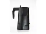 Espresso kávovar Ossidiana, černý, prům. 12 cm - Alessi