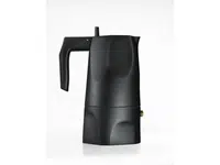 Espresso kávovar Ossidiana, černý, prům. 12 cm - Alessi