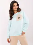 Sweatshirt-DHJ-BL-20322.72-light blue
