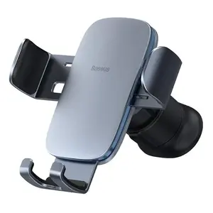 Baseus Metal Age 2 Gravity s upevněním do ventilační mřížky šedá