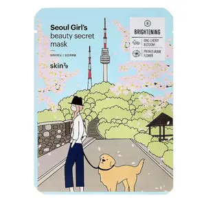 skin79 Plátýnková pleťová maska Seoul Girl`s Beauty Secret (Brightening Mask) 20 g