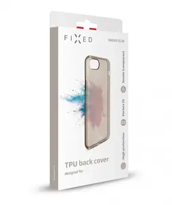 FIXED Slim silikonové pouzdro pro Honor 9X Lite, kouřové