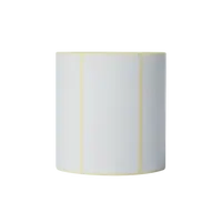 Brother BDE1J050102102, 102mm x 50mm, bílé papírové štítky, 1050 etiket, balení po 8ks