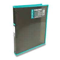 4kroužkový pořadač FolderMate Pop Gear Plus, A4 - kouřový