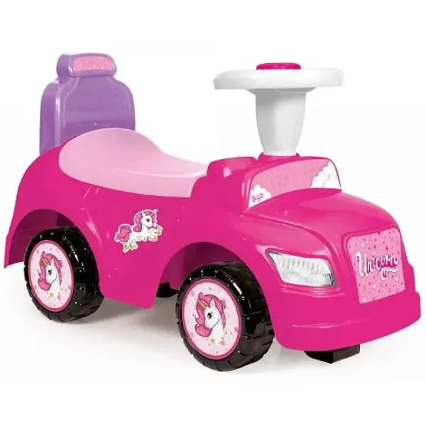 Odrážedlo auto jednorožec s opěradlem