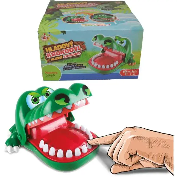 STUDO GAMES - Hladový krokodýl