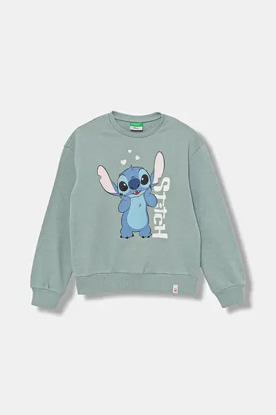 Dětská bavlněná mikina United Colors of Benetton