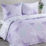 Ložní povlečení z mikrovlákna MOTÝLI jednolůžko