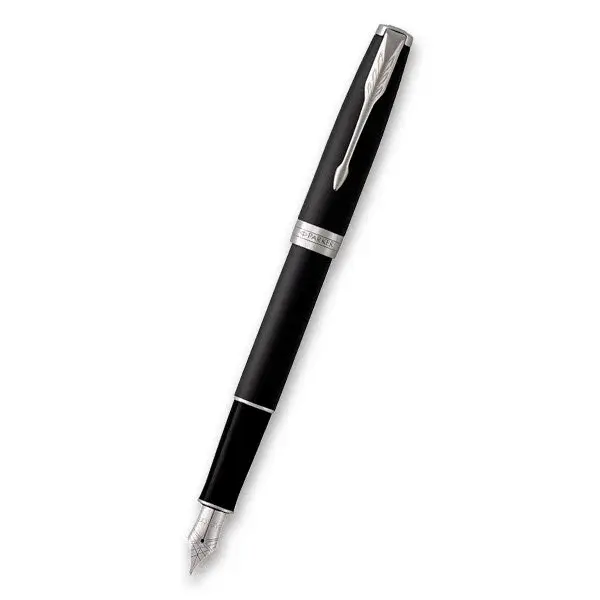 Plnicí pero Parker Sonnet Matte Black CT - hrot F