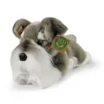 Plyšový pes knírač ležící 28 cm ECO-FRIENDLY