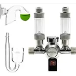 CO2 sada Standard DUO s nočným vypínaním bez fľaše s príslušenstvom