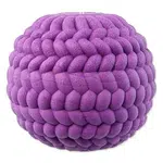 Hračka Dog Fantasy míč TPR pěna fialová 6cm
