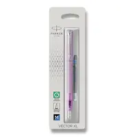 Plnicí pero Parker Vektor XL Lilac, hrot M, blistr