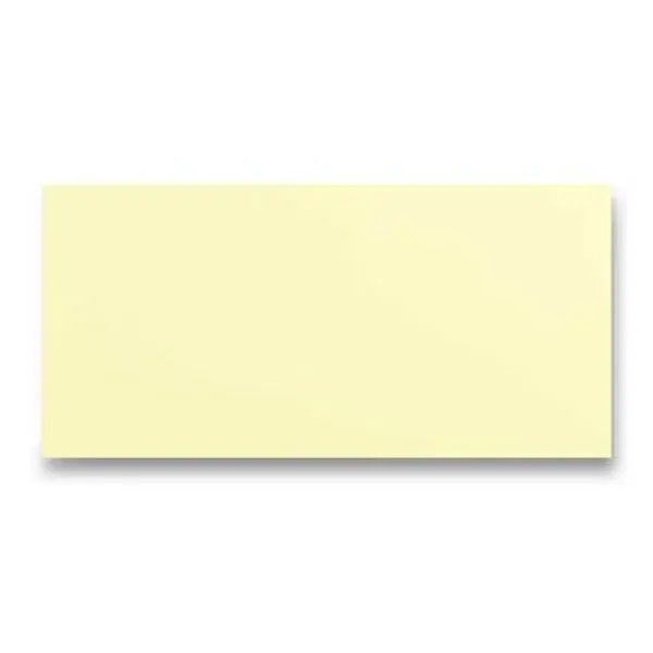 Barevná obálka Clairefontaine, DL, samolepicí, 20 ks - sv. žlutá