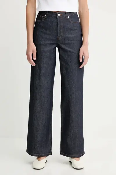 Džíny A.P.C. jean elisabeth dámské, high waist, COZZI.F09181