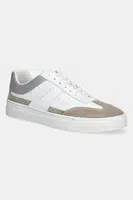 Kožené sneakers boty Baldinini bílá barva, U5E806T1CAVF