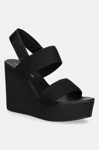 Sandály Calvin Klein Jeans WEDGE SANDAL WEBBING IN