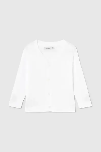 Dětský svetr Mayoral bílá barva, lehký, 1305