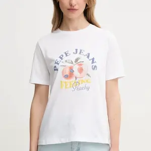 Bavlněné tričko Pepe Jeans VENUSA