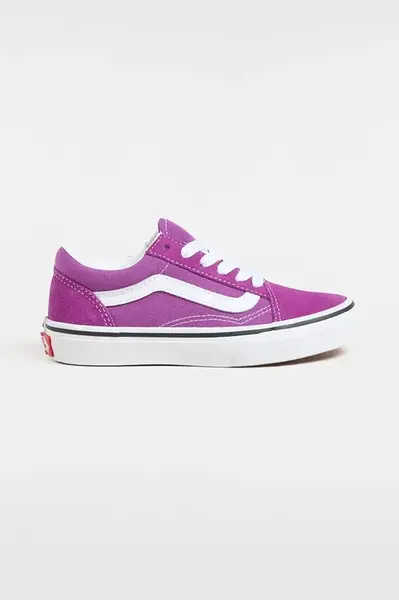 Dětské tenisky Vans Old Skool fialová barva, VN000CYVE2T1