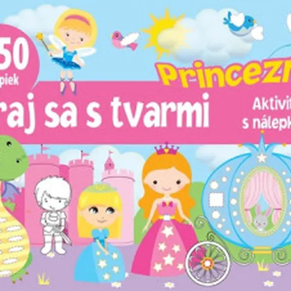 Princezné +550 nálepiek