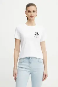 Bavlněné tričko Marella CAUCASO