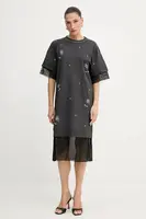 Bavlněné šaty Pinko REIMAGINE by Patrick Mcdowell